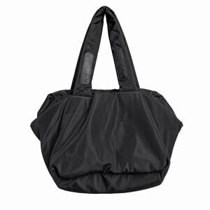 See by Chloé Joy Rider Black Nylon Puffer Tote Bag